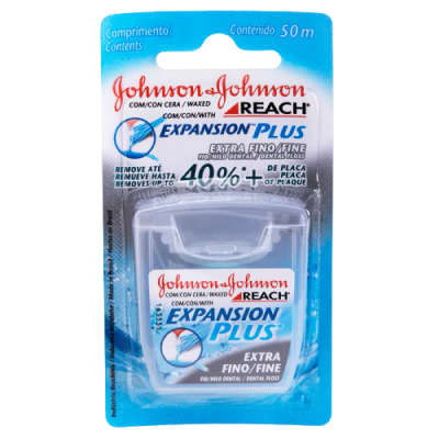 Fio Dental Johnson's Extra Fino 50 Metros