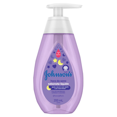 Sabonete Liquido Johnson's Baby Hora Do Sono 200 Ml