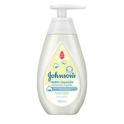 Sabonete Liquido Johnson's Baby Recem Nascido 200 Ml