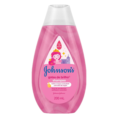 Shampoo Johnson's Baby Gotas De Brilho