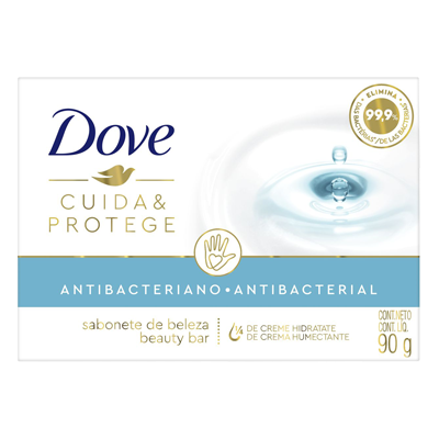 Sabonete Dove  Antibacteriano Cuida & Prot 90 G