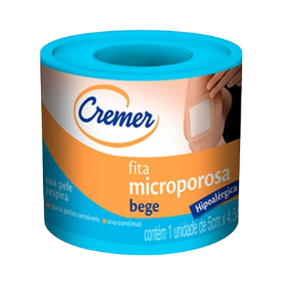 Fita Micropore Bege 5 X4,5 M Hip. Cremer