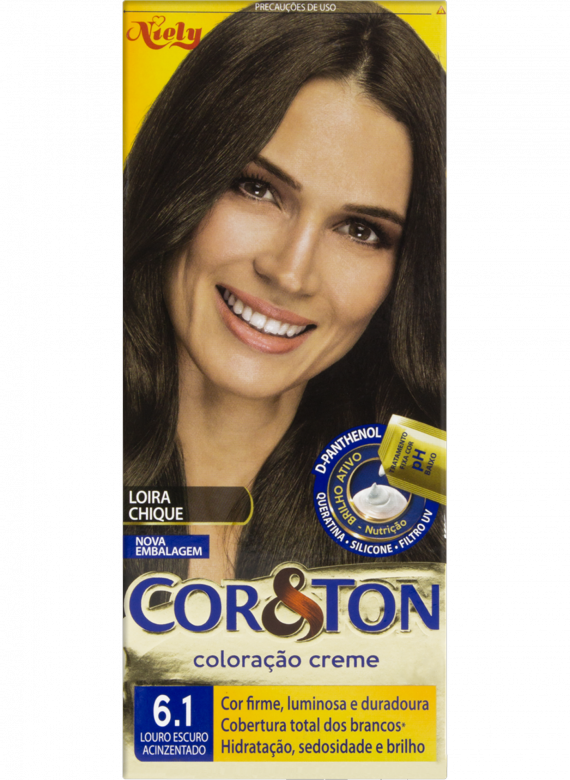 Tinta Cor E Ton 6.1 Louro Escuro Acinzentado