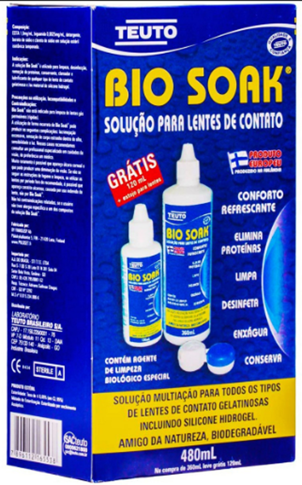 Kit Bio Soak 360+120 Ml