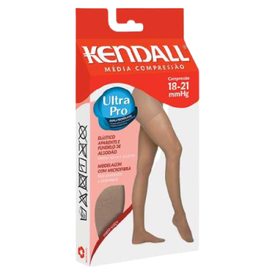 Meia Kendall  Media Compressão Mel M Ref.411632