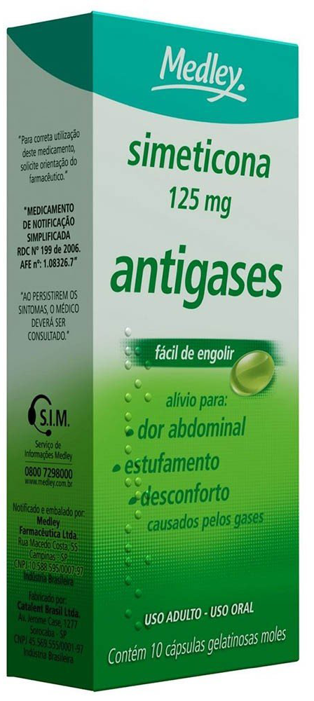 Simeticona 125 Mg 10 Cps (G) Medley
