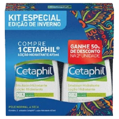 Kit Cetaphil Creme Hidratante 453 G Desc 50% Na 2º