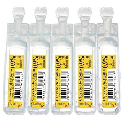 Cloreto De Sodio 0,9% 10 Ml C/5  Injetavel