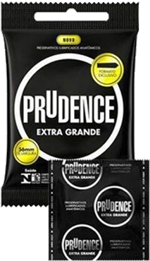 Preservativo Prudence Extra Grande 3 Unidades