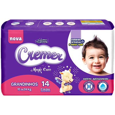 Fralda Cremer Jumbo Grandinhos C/14