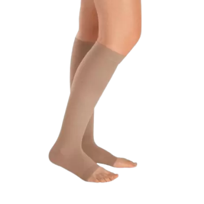 Venosan Comfortl.20 30 Ad G Curta Pé Aberto Bege
