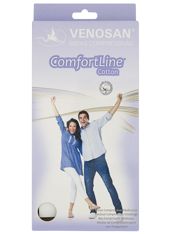 Venosan Comfortl.20 30 Ad M Longa Pé Aberto Bege