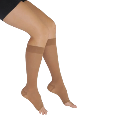 Venosan Comfortl.20 30 Ad G Longa Pé Aberto Bege