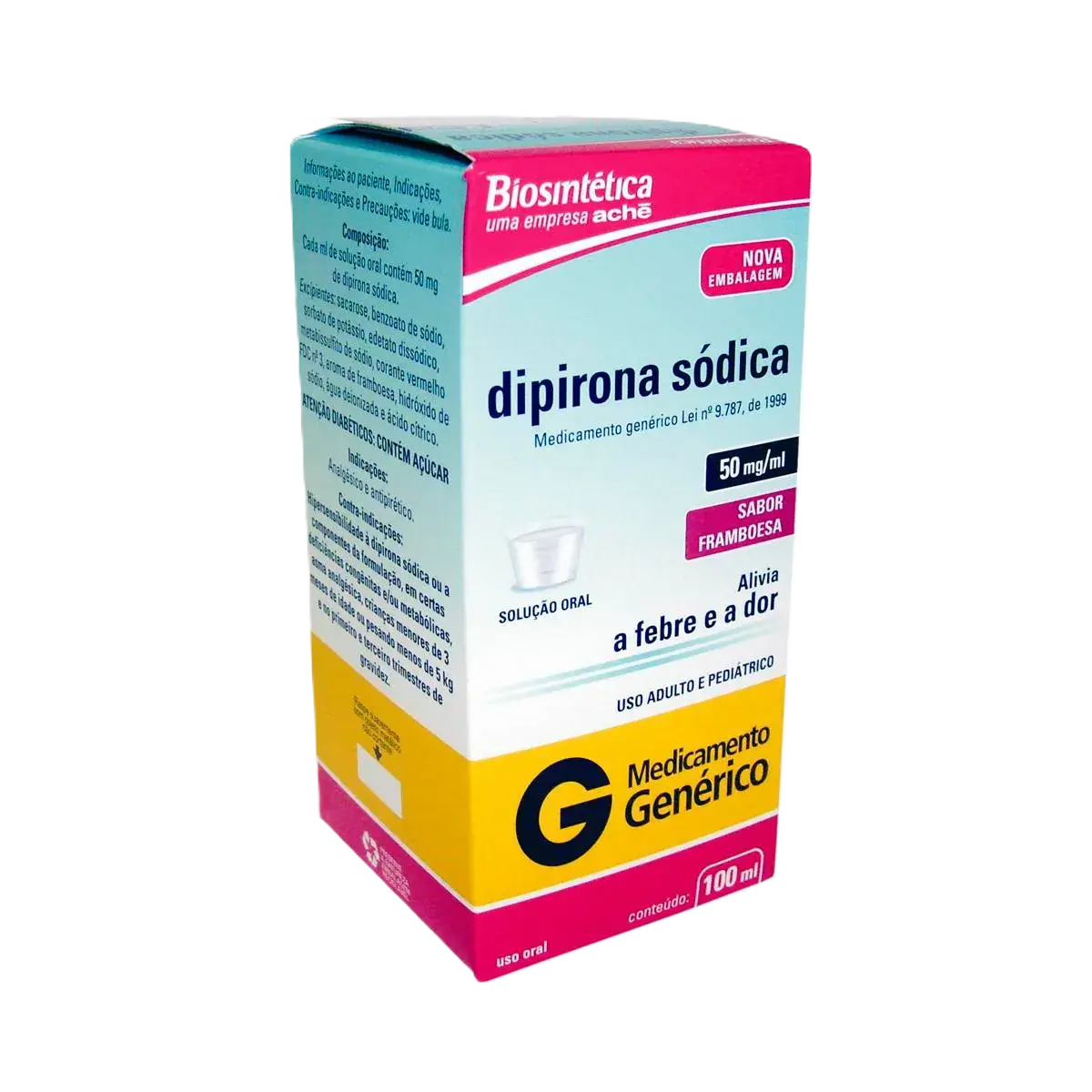Dipirona 50 Mg 100 Ml (G) Ache