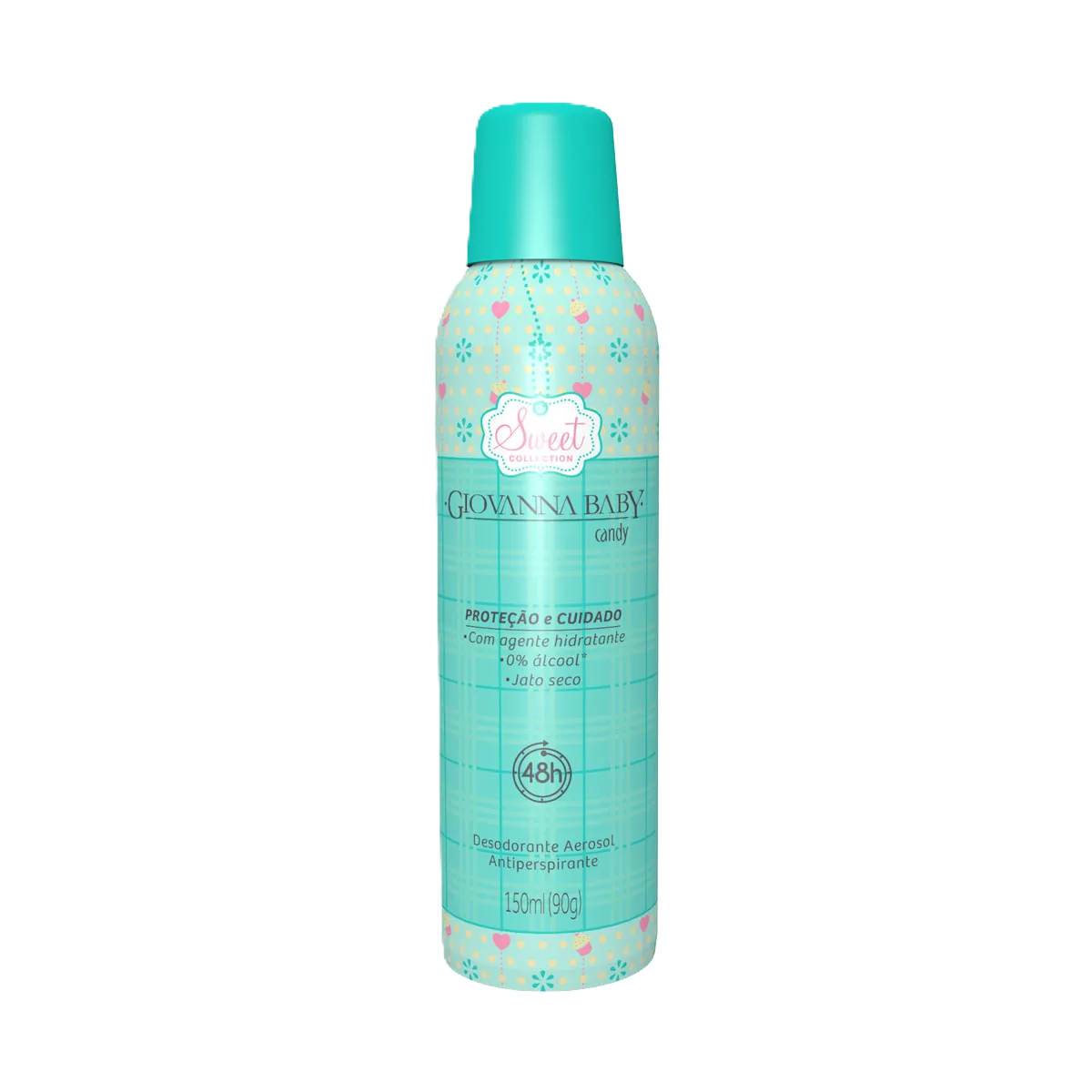 Desodorante Aerosol Giovanna Baby Candy150 Ml