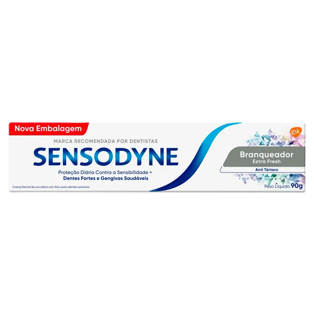 Creme Dental Sensodyne Branq.Ext.Fresh 90 G