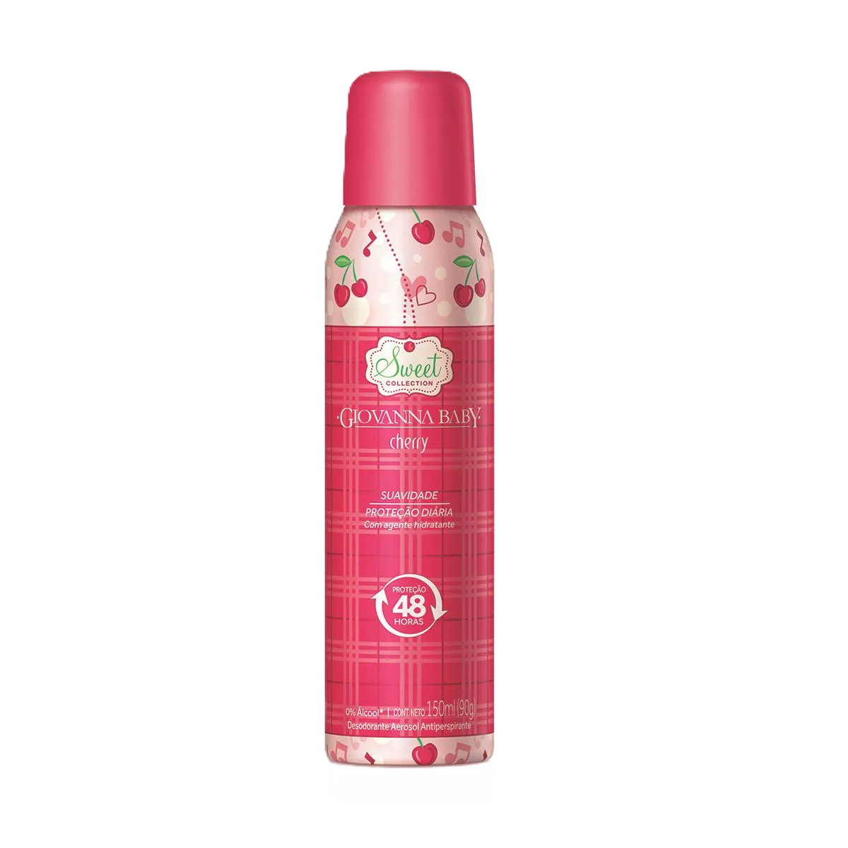 Desodorante Aerosol Giovanna Baby Cherry 90 G